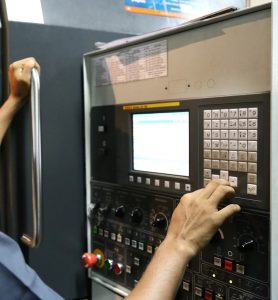 Worker industrial machine